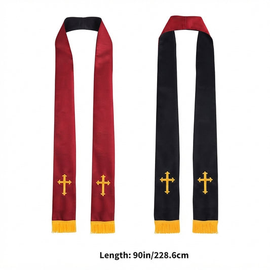 Adult Unisex Reversible Liturgical Clergy Stole