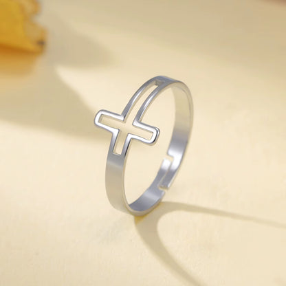 Minimalist Adjustable Couple Ring
