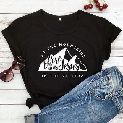 On There Is Jesus In The Valley T Shirt