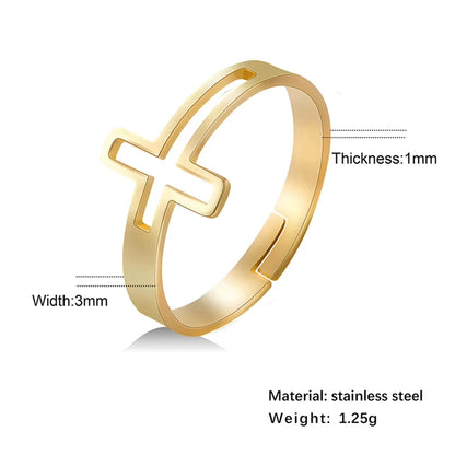 Minimalist Adjustable Couple Ring