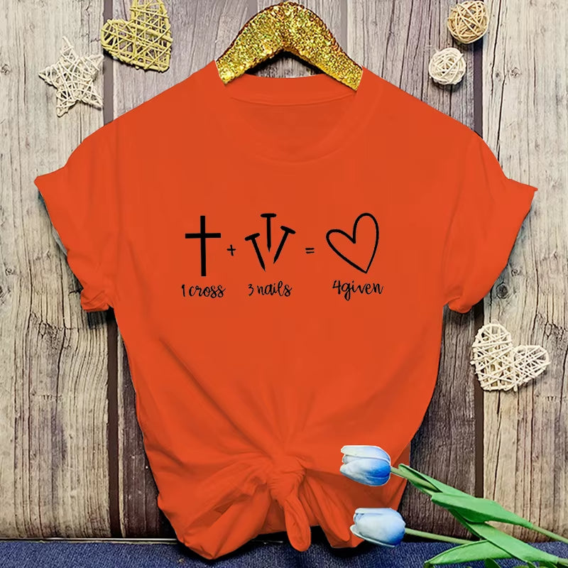 Christian Symbol Equation T-Shirt 
