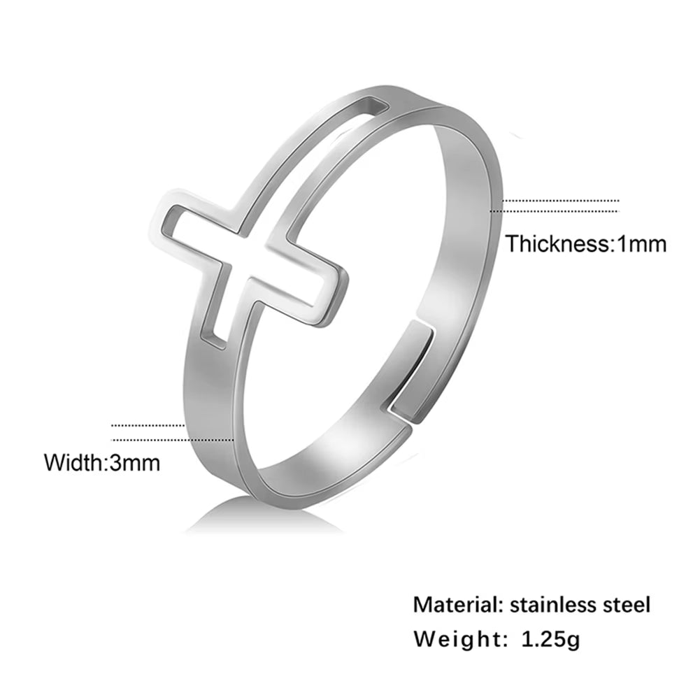 Minimalist Adjustable Couple Ring