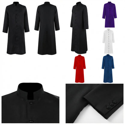 Traditional Roman Catholic Clergy Cassock Long