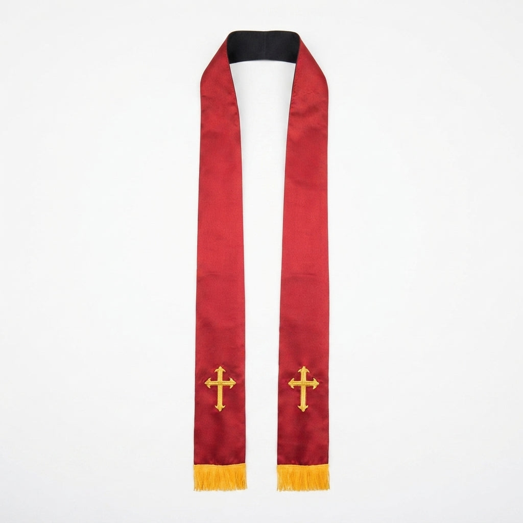 Adult Unisex Reversible Liturgical Clergy Stole