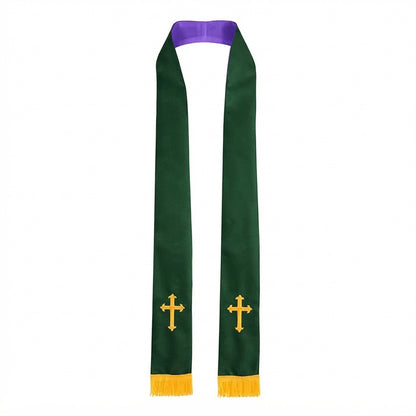 Adult Unisex Reversible Liturgical Clergy Stole