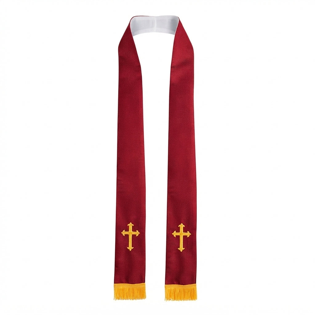 Adult Unisex Reversible Liturgical Clergy Stole
