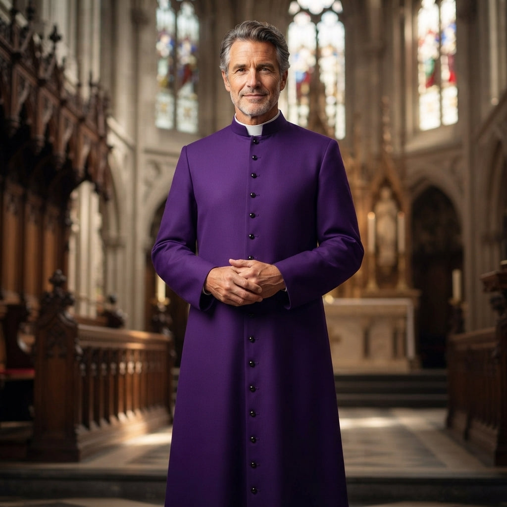 Traditional Roman Catholic Clergy Cassock Long
