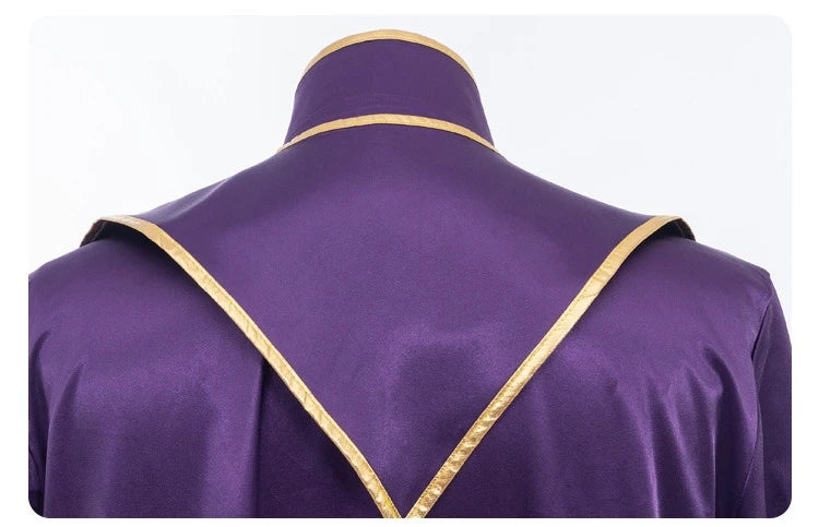 Adult Unisex Clergy Cassock Robe Set – Premium Liturgical Gown with Embroidered Cross Stoles