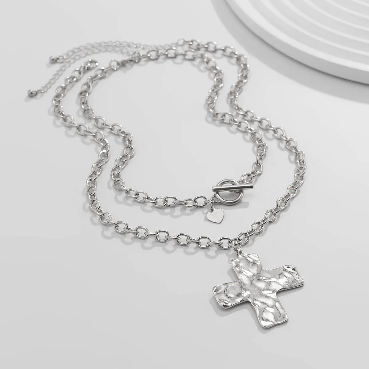 Layered Cross Necklace — A Symbol of Faith, Worn with Grace