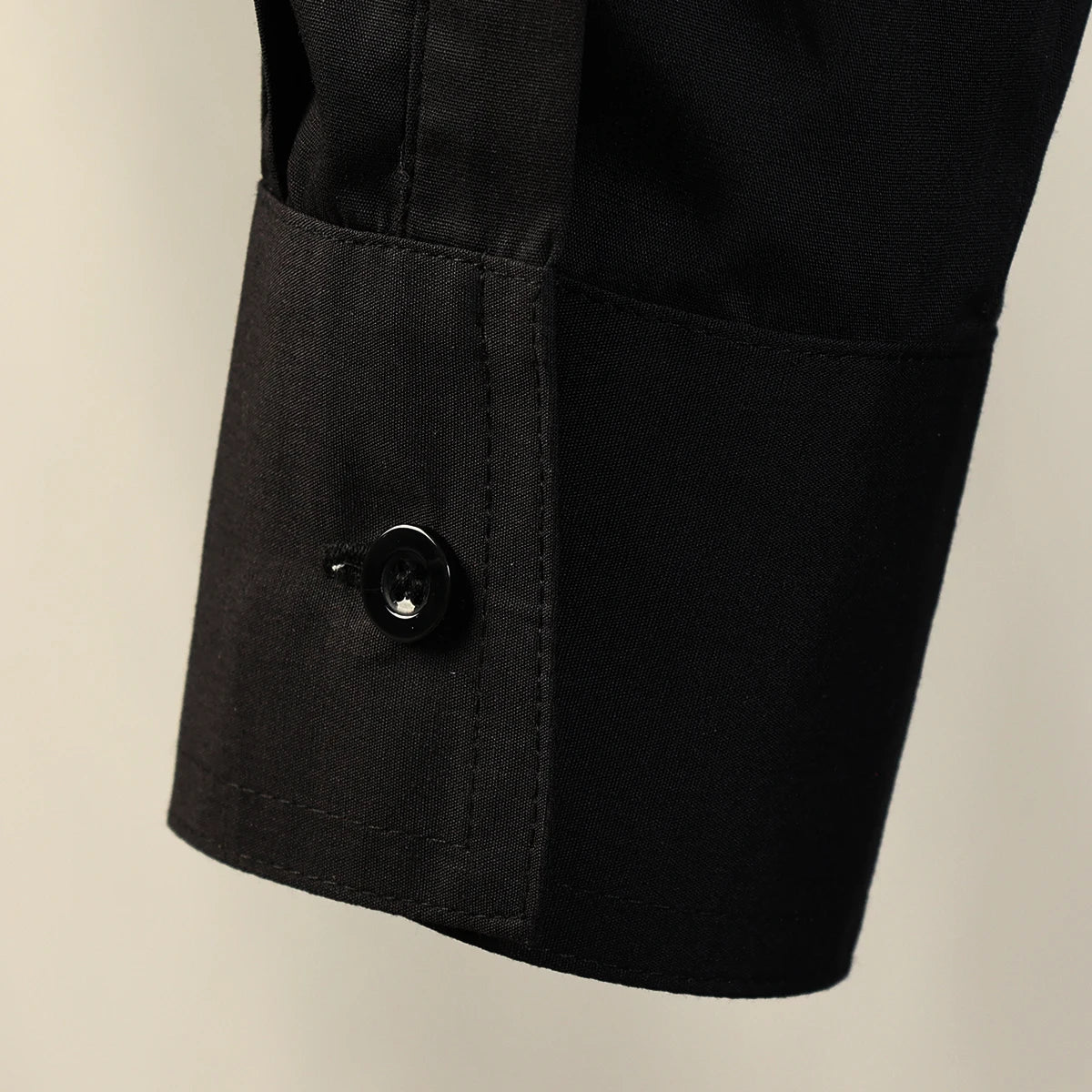 Men's Broadcloth Clergy Tab-Collar Shirt – Classic Long Sleeve Minister Uniform Top