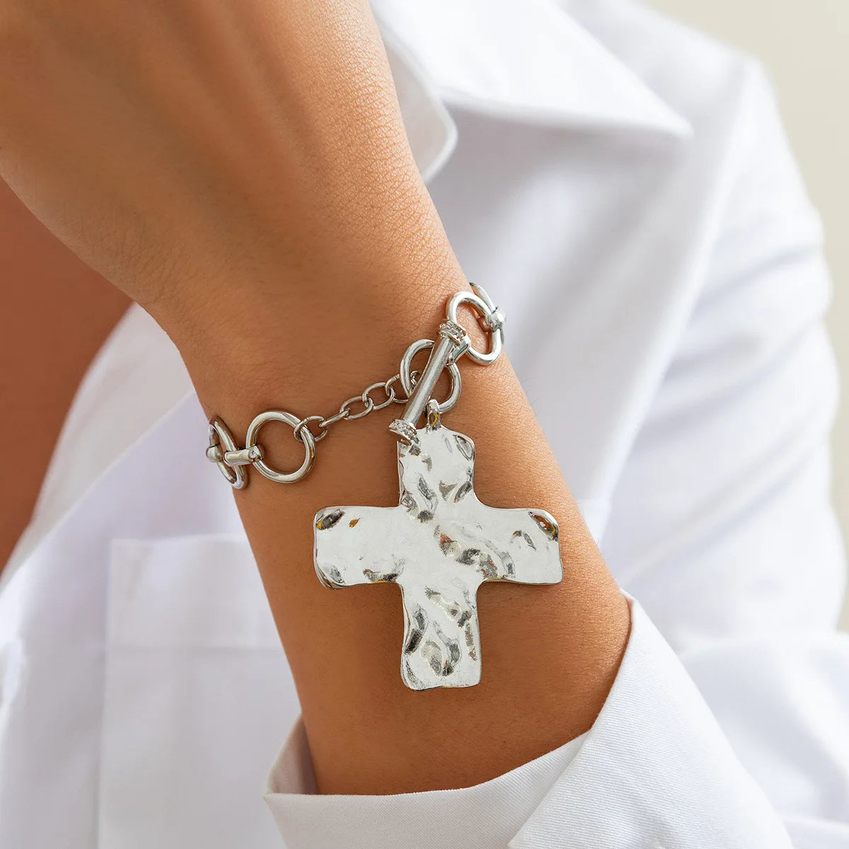 Layered Cross Necklace — A Symbol of Faith, Worn with Grace