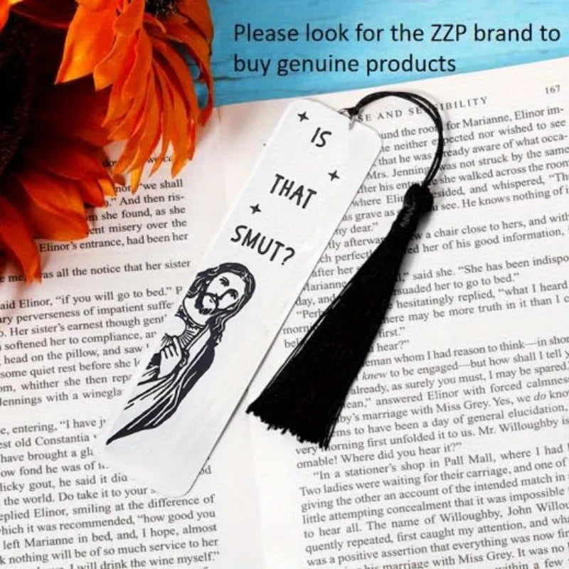 "Is That Smut?" Bookmark — Stainless Steel