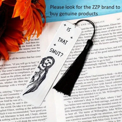 "Is That Smut?" Bookmark — Stainless Steel