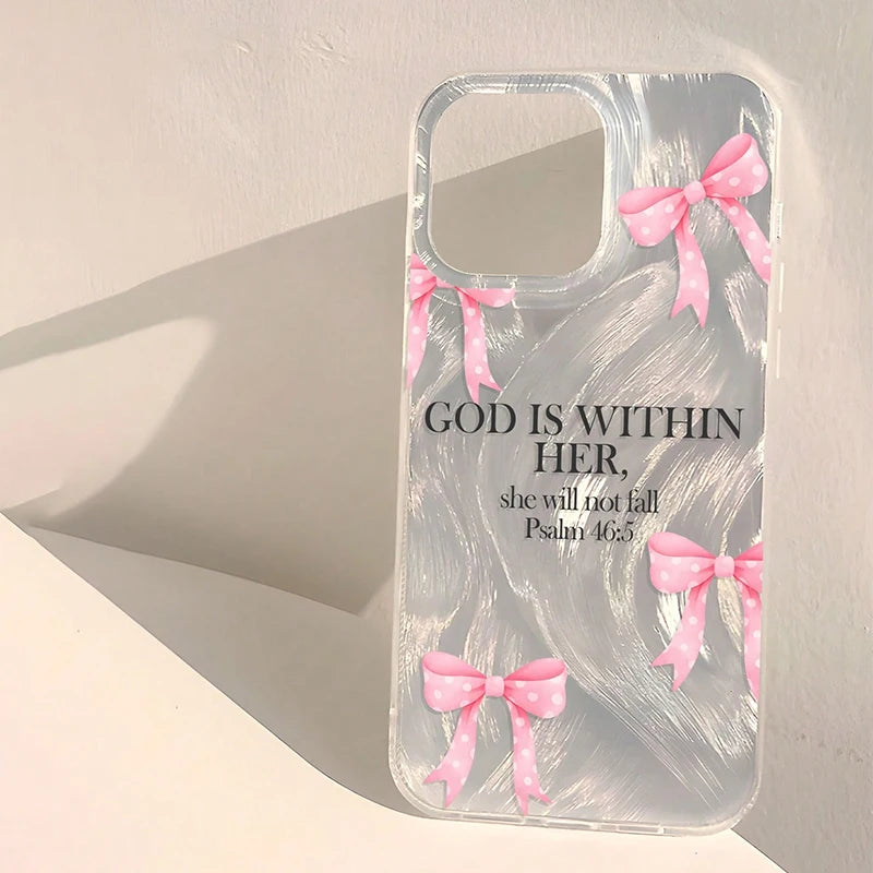 God Is Within Her IPhone Case — Psalm 46:5