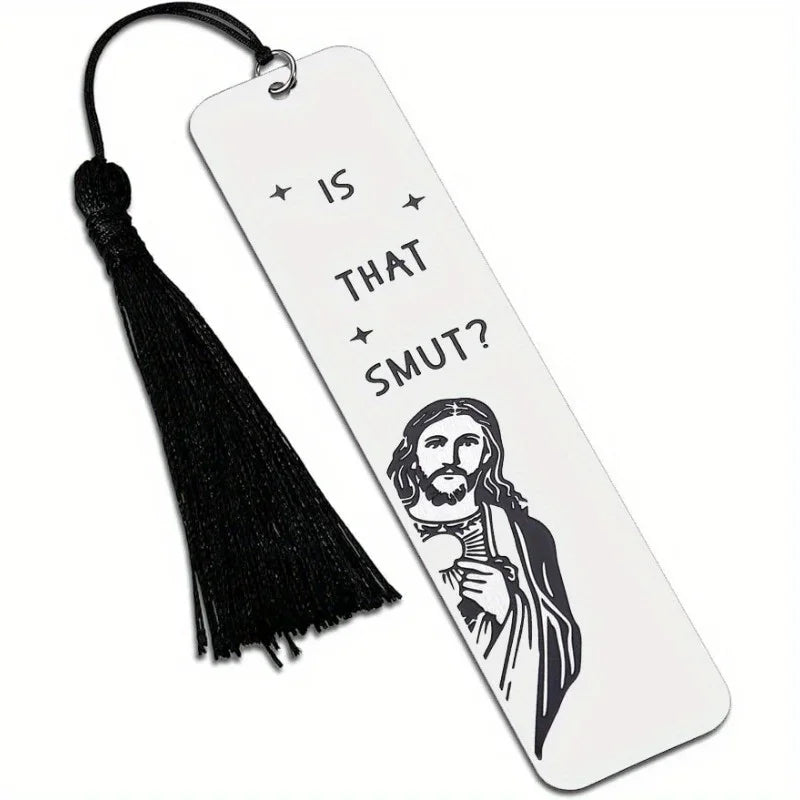"Is That Smut?" Bookmark — Stainless Steel