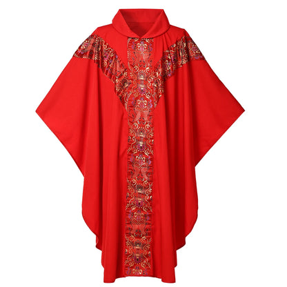 Clergy Chasuble & Stole Set — Liturgical Vestment for Catholic Priests