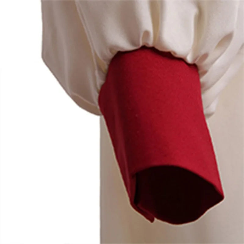 Premium Adult Liturgical Choir Robe Set – Classic Church Uniform with Contrast Yoke and Tied Tie