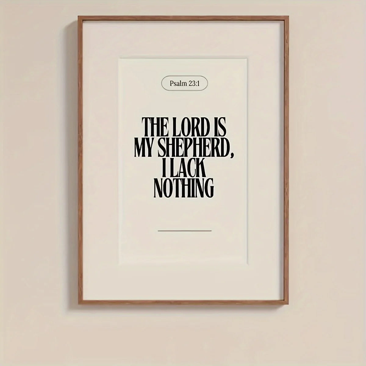 Set of 3 Inspirational Scripture Canvas Prints