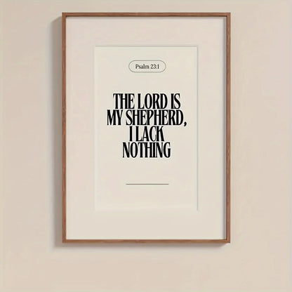 Set of 3 Inspirational Scripture Canvas Prints