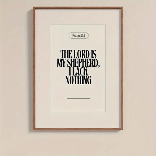 Set of 3 Inspirational Scripture Canvas Prints