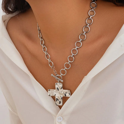 Layered Cross Necklace — A Symbol of Faith, Worn with Grace