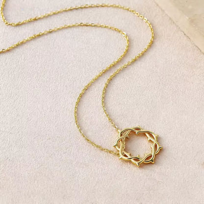 Crown of Thorns Inspired Pendant Necklace