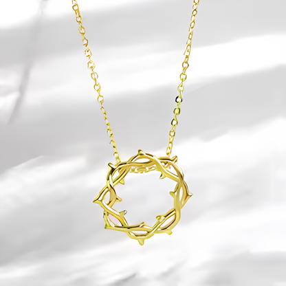 Crown of Thorns Inspired Pendant Necklace