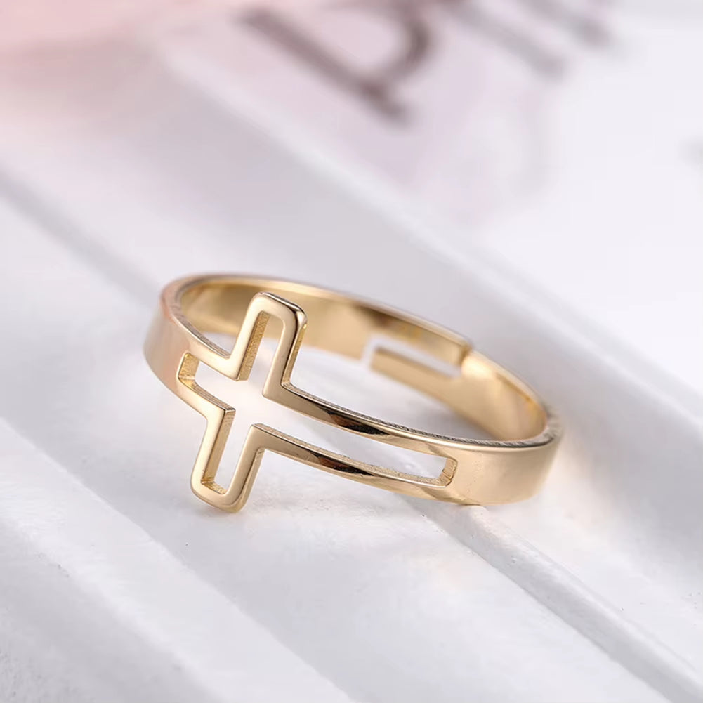 Minimalist Adjustable Couple Ring