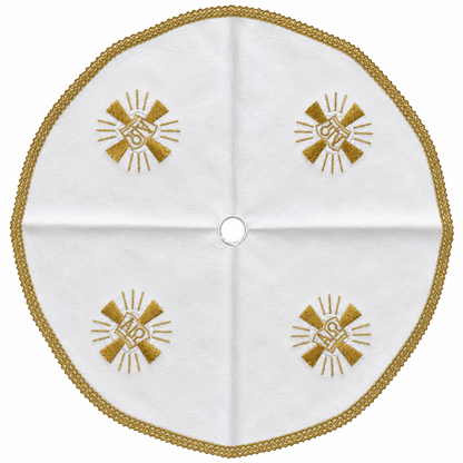 Embroidered Chalice Veil & Paten Cover