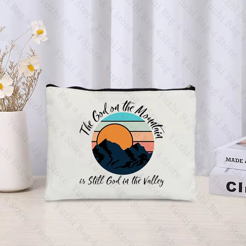 Christian-themed zipper pouch
