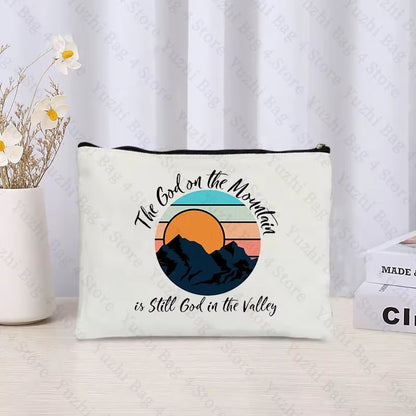 Christian-themed zipper pouch